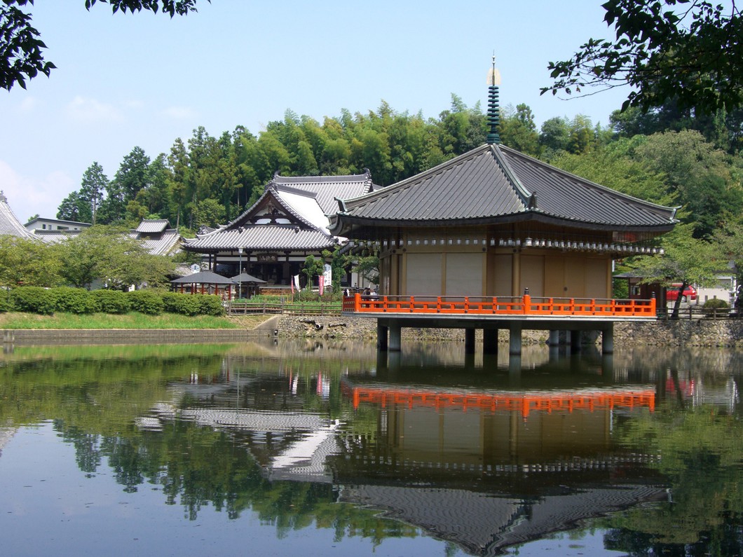 金閣浮御堂霊宝館　写真：安倍文殊院