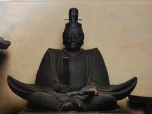 日本唯一の舎人親王（日本書紀編纂）像