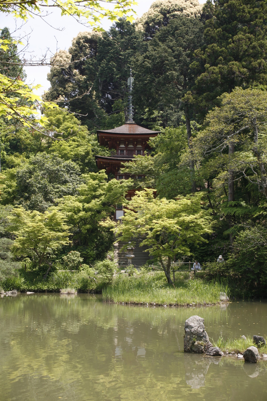 三重塔初層開扉・薬師如来坐像
