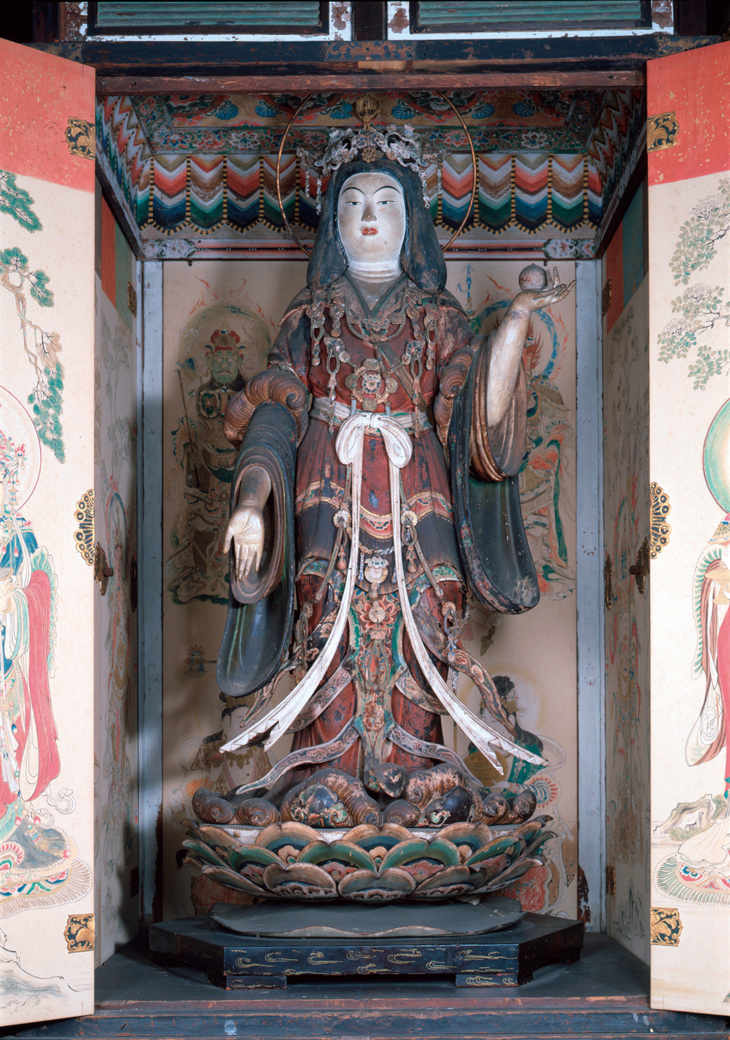 秘仏・吉祥天女立像（冬季）