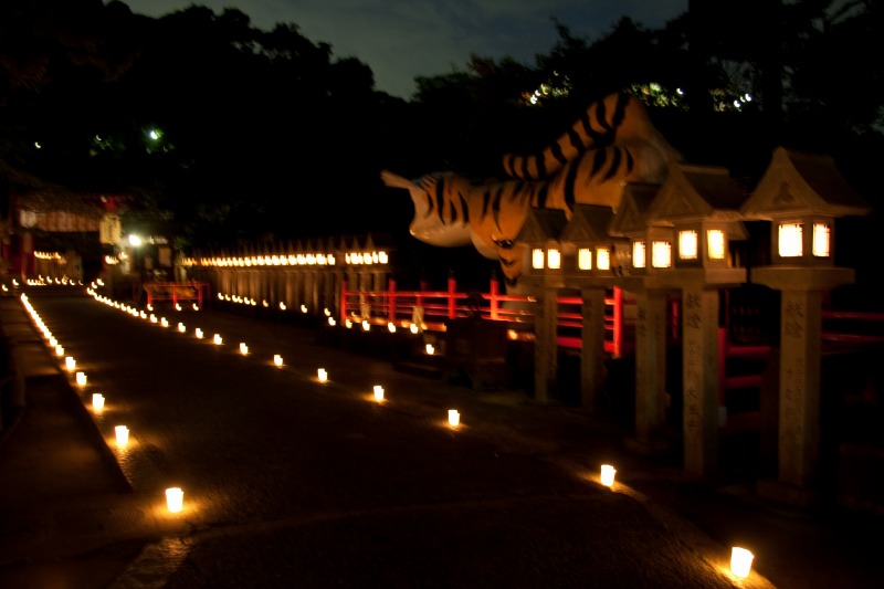 信貴山 燈火会
