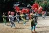 秋の大祭 紅しで踊り奉納