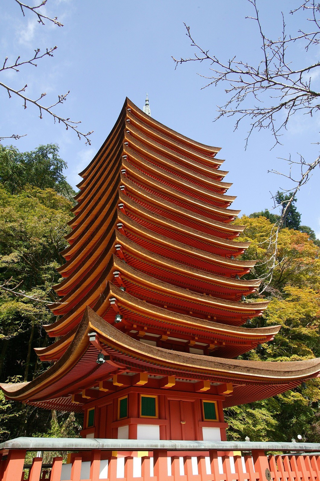 十三重塔　写真：談山神社