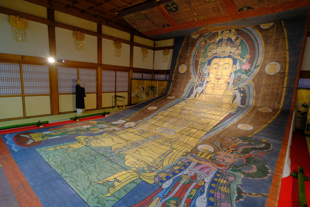 大観音大画軸大開帳