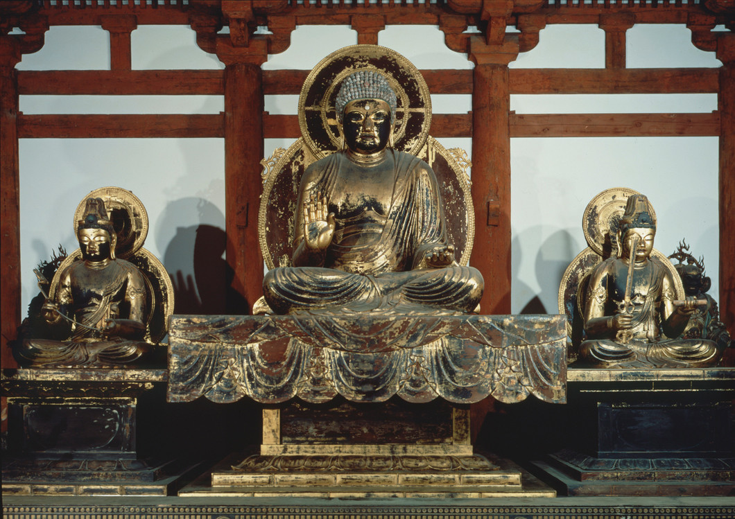 上御堂(釈迦三尊像)