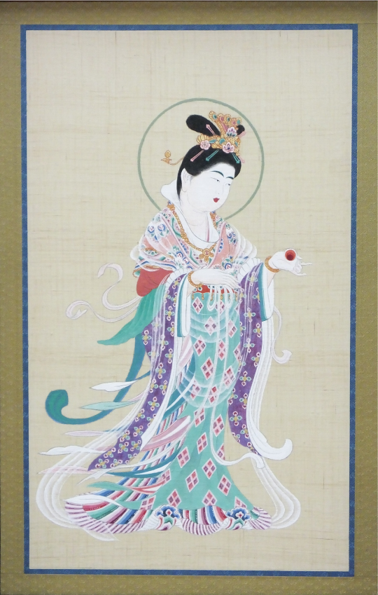 吉祥天女画像特別公開（平成本吉祥天）