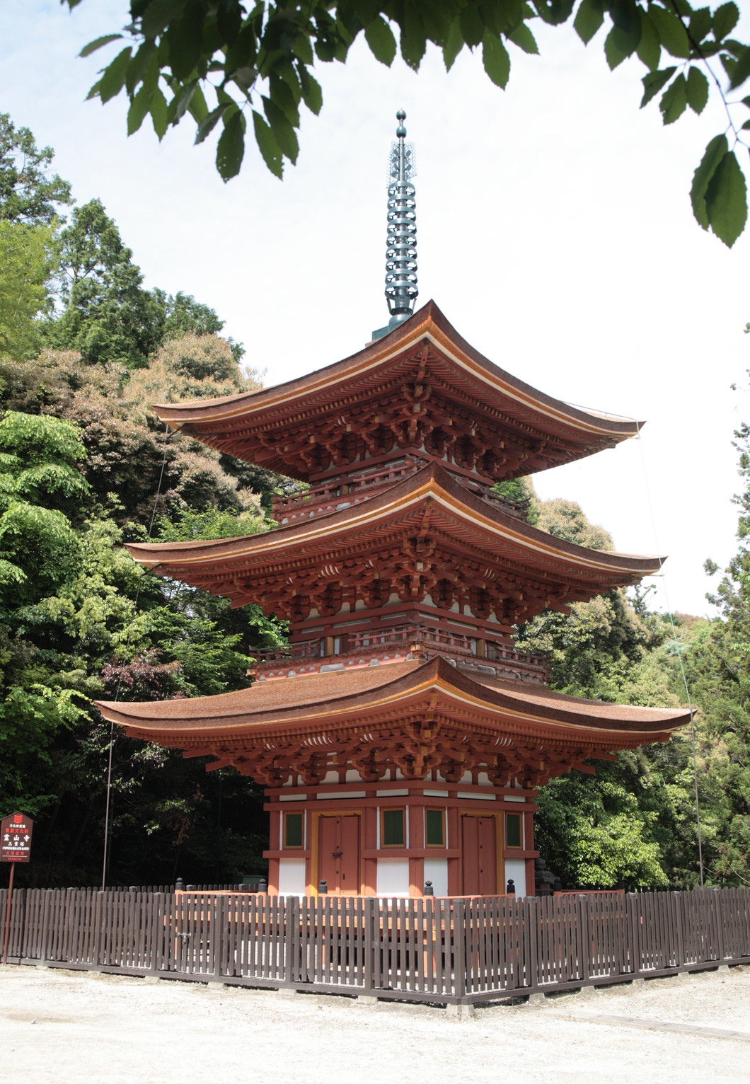 三重塔初層特別開扉