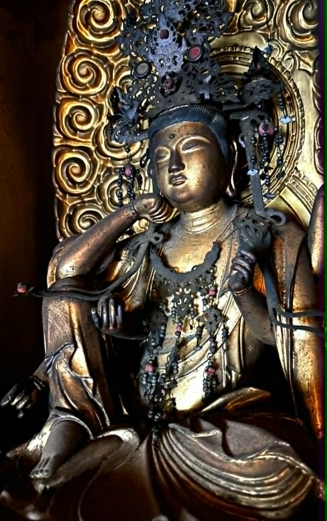 如意輪観音坐像　写真：當麻寺　中之坊