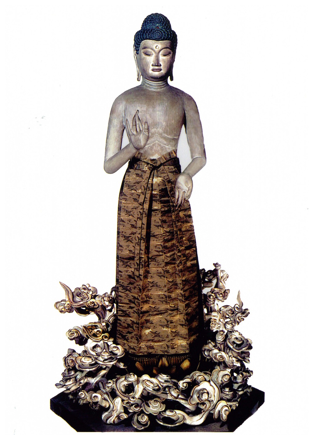 阿弥陀如来立像(県指定文化財) 写真:璉珹寺