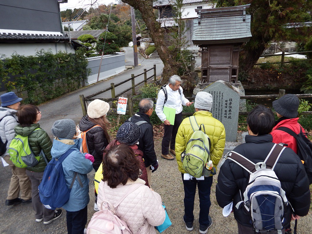 冬の万葉植物野外講座