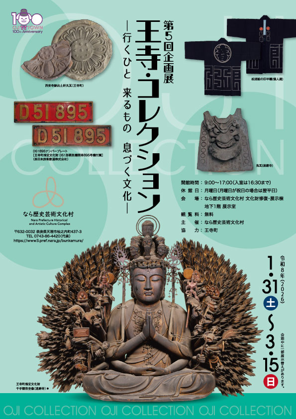 第5回企画展 王寺・コレクション―行くひと 来るもの 息づく文化―