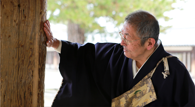 ―法隆寺は日本が世界に誇る「木の文化」の象徴です。世界遺産として守っていくことで未来につなげるものは何かを、最後に教えてください。
