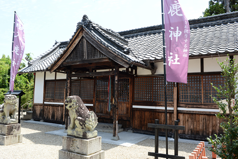 鎌足を追いつめる入鹿の首