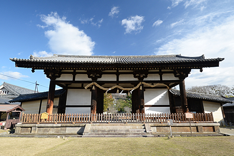 天平の“生き証人” 東大寺・転害門