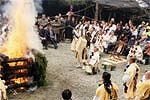 脳天大神新春の大祭 採灯大護摩供