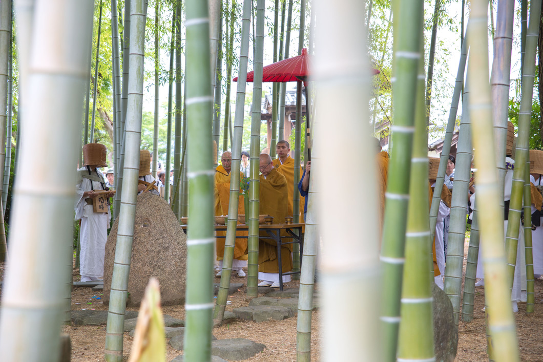 竹供養　がん封じ夏祭り