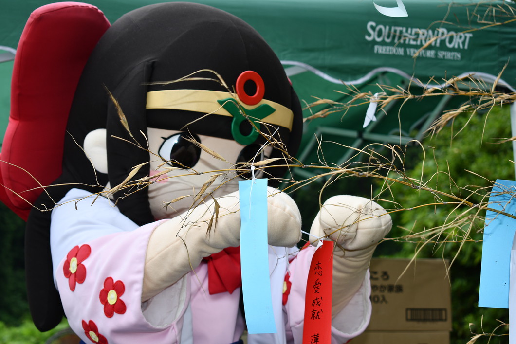 短冊と蓮花ちゃん