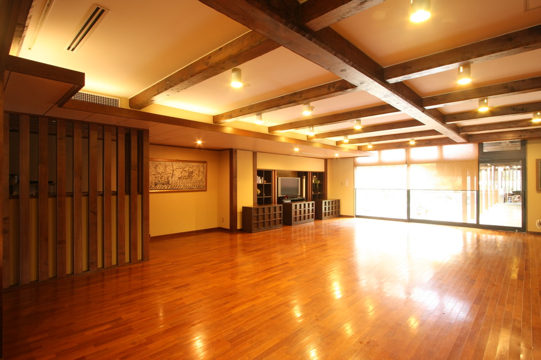 集合スペースは約45帖