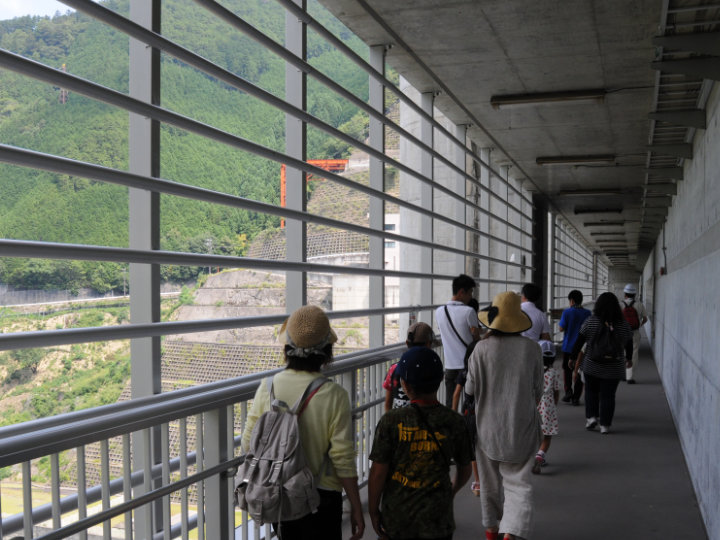 ダムのなかみち