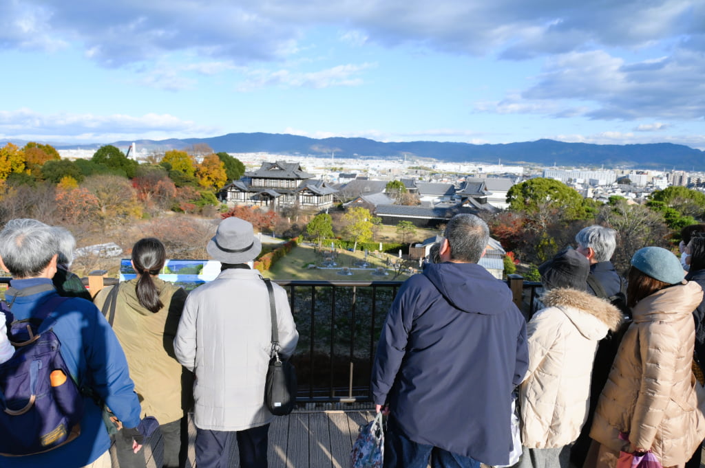天守展望台眺望
