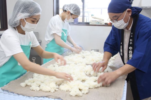 中谷酒造「体験醸造」